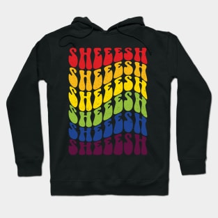 Sheeesh rainbow Hoodie